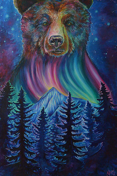 Big Bear on Canvas