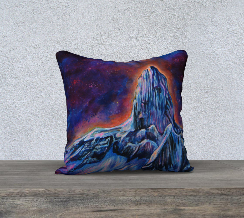 The Black Tusk Pillow case “18” by 18”