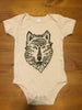 Nes<3 Baby Mtn Wolf Organic One-zee